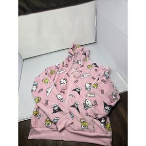 "NEW" Sanio Hello Kitty And Friends Fleece Hoodie